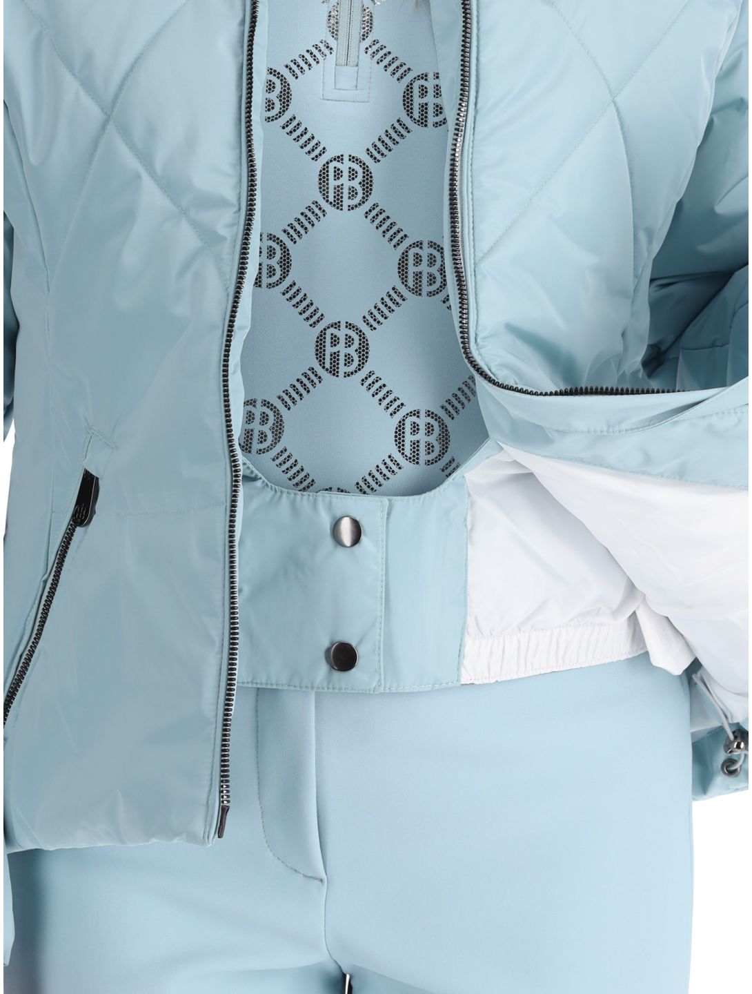 Poivre Blanc, Traditional 24PBH1002/WO veste de ski femmes Aloe Blue bleu 