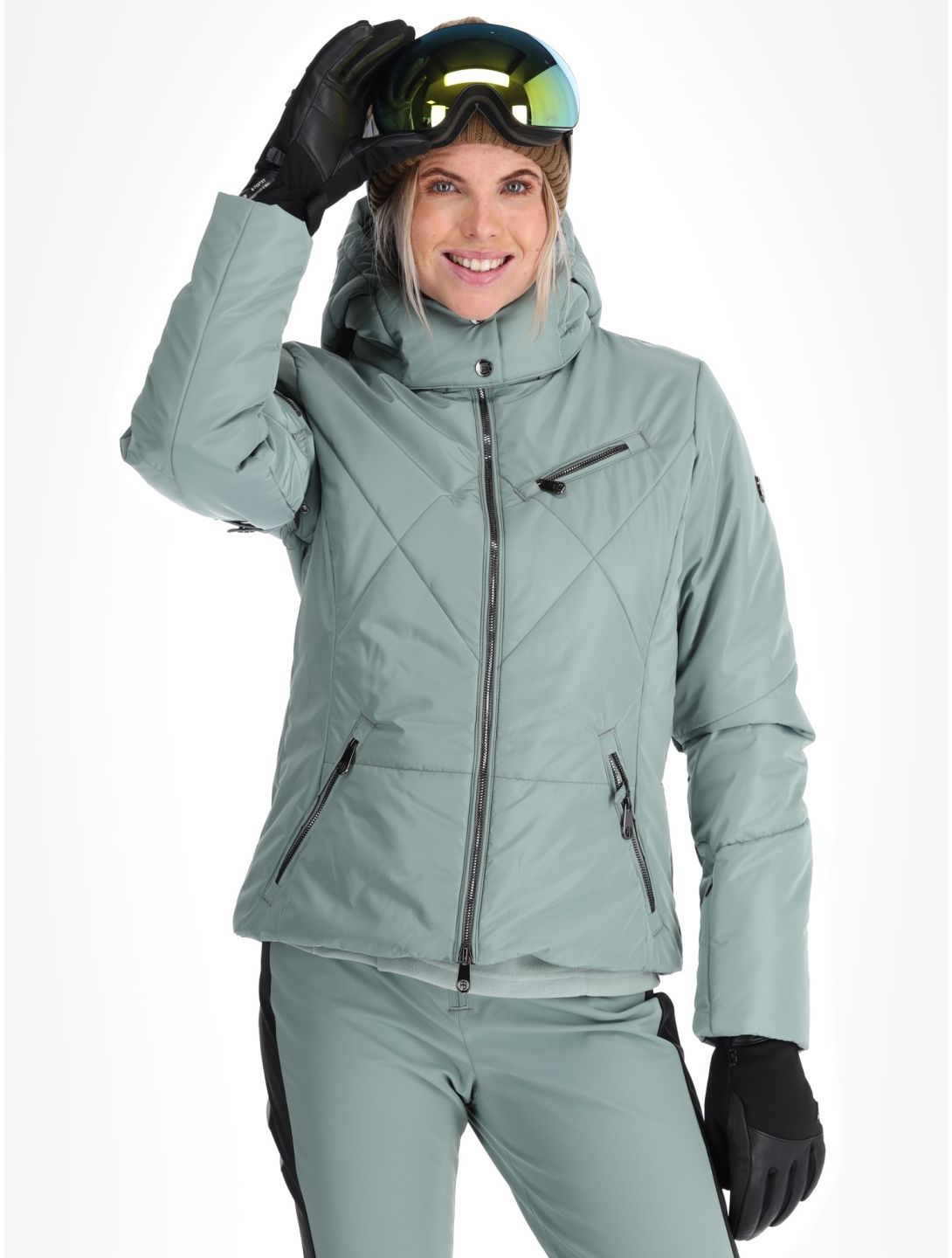 Poivre Blanc, Traditional 24PBH1002/WO veste de ski femmes Lichen Green vert 