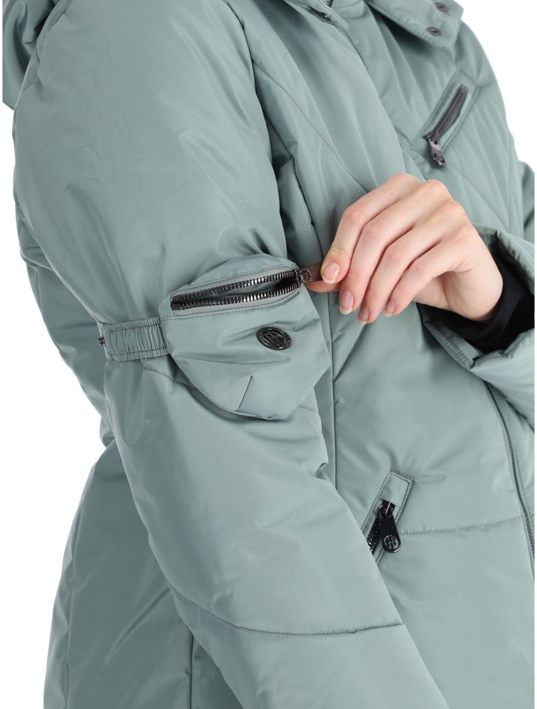 Poivre Blanc, Traditional 24PBH1002/WO veste de ski femmes Lichen Green vert 