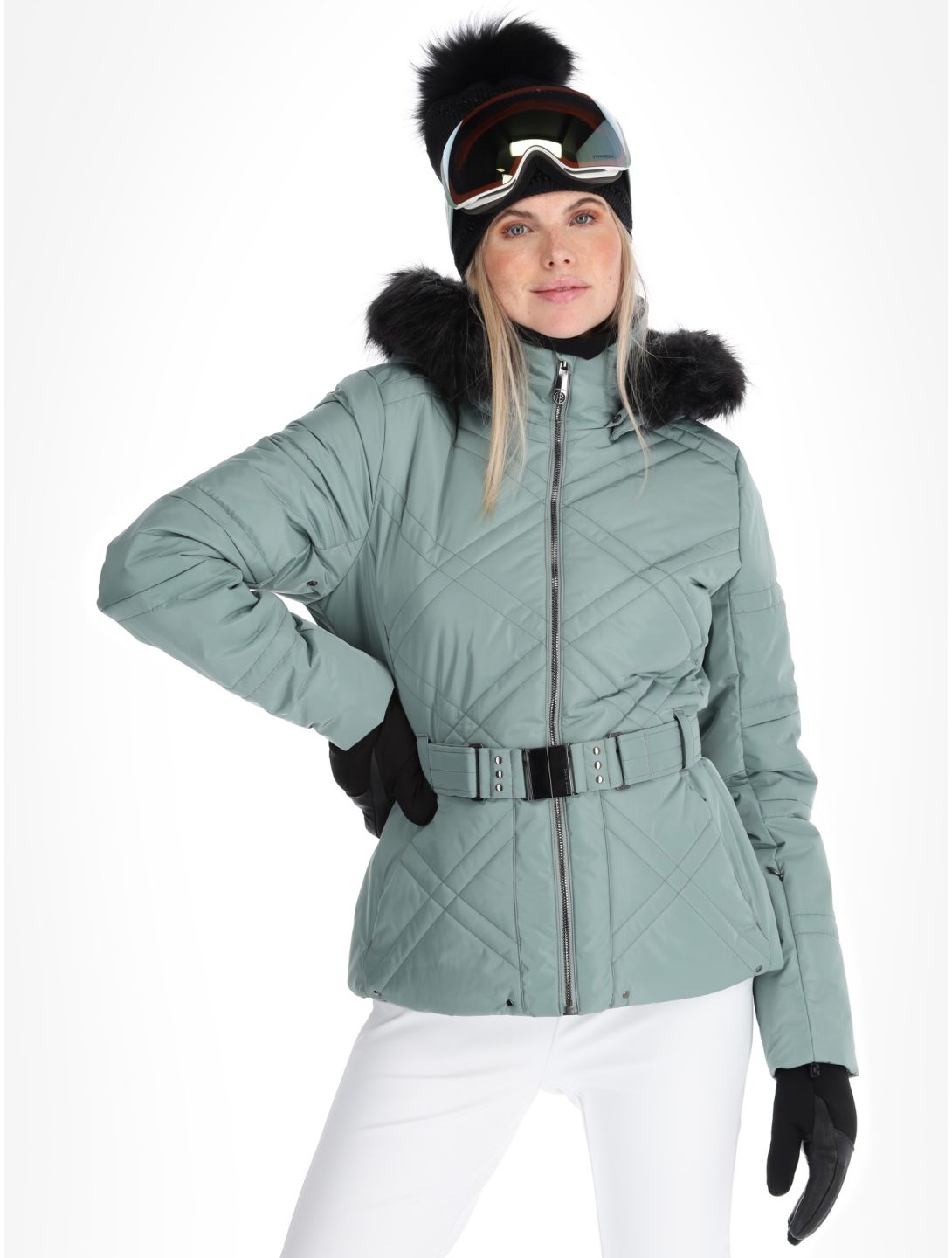 Poivre Blanc, Traditional 24PBH1003/WO/A veste de ski femmes Lichen Green vert 