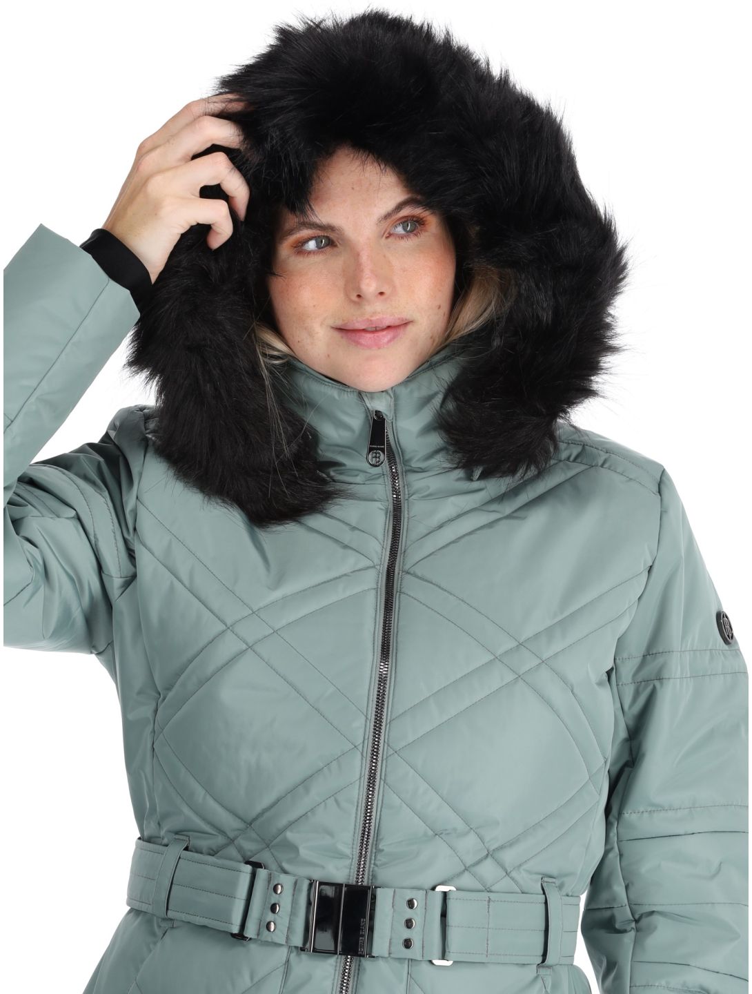 Poivre Blanc, Traditional 24PBH1003/WO/A veste de ski femmes Lichen Green vert 