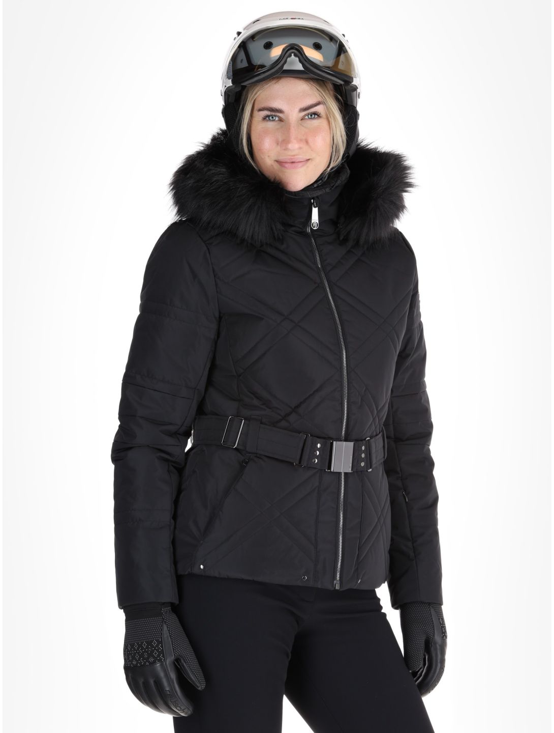 Poivre Blanc, Traditional 24PBH1003/WO/A veste de ski femmes Black noir 