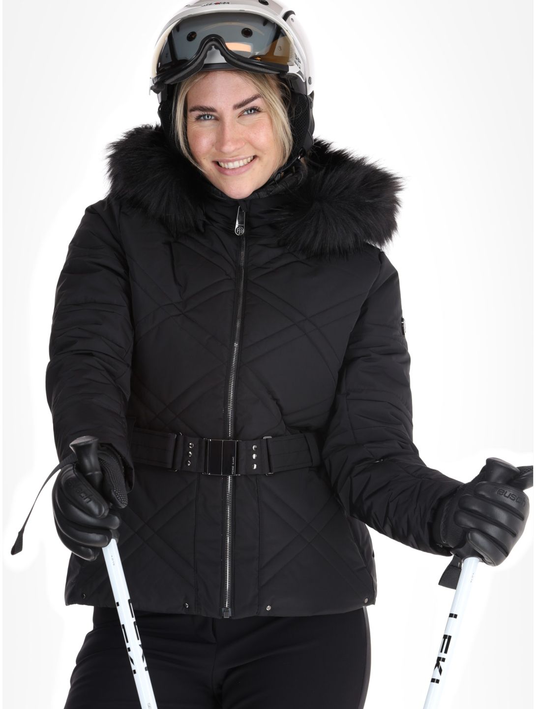 Poivre Blanc, Traditional 24PBH1003/WO/A veste de ski femmes Black noir 