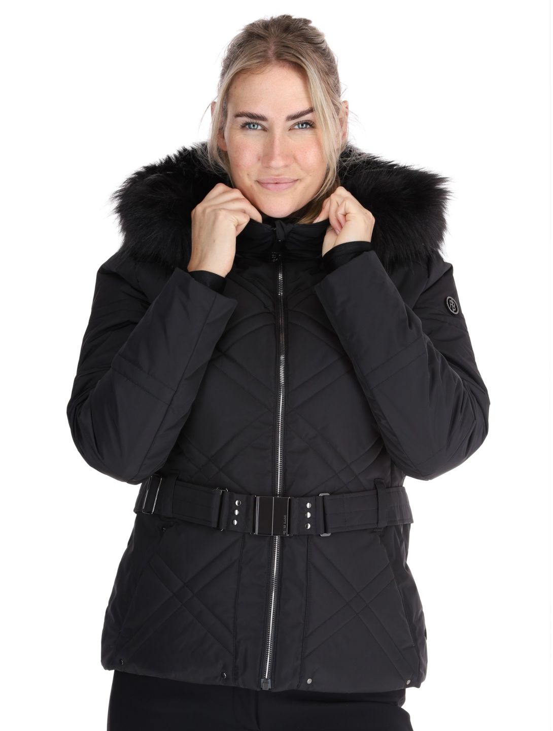 Poivre Blanc, Traditional 24PBH1003/WO/A veste de ski femmes Black noir 