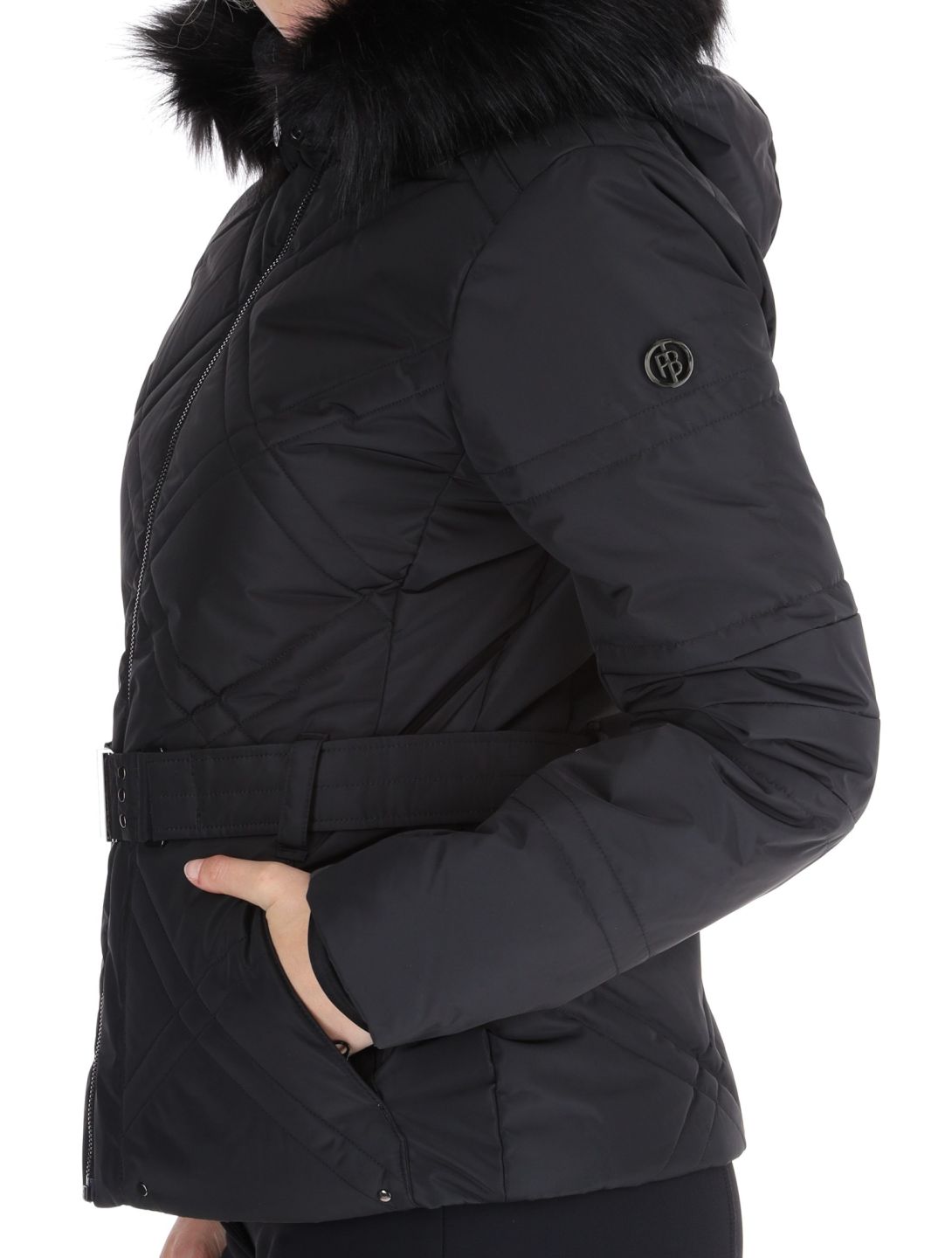 Poivre Blanc, Traditional 24PBH1003/WO/A veste de ski femmes Black noir 