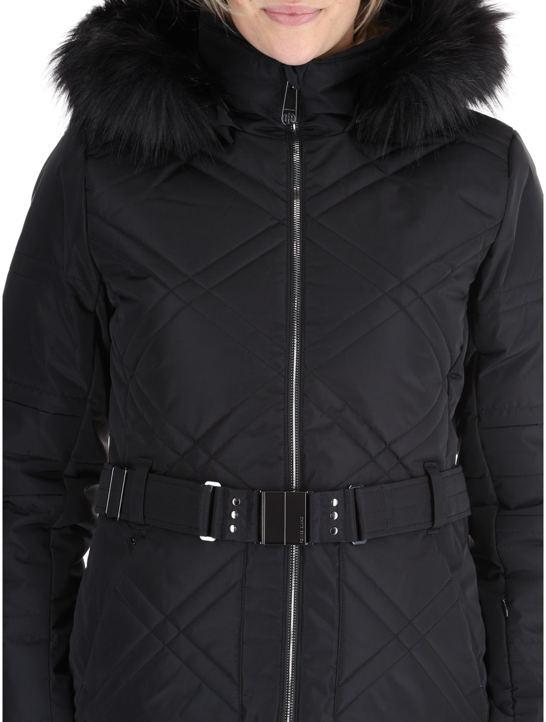 Poivre Blanc, Traditional 24PBH1003/WO/A veste de ski femmes Black noir 