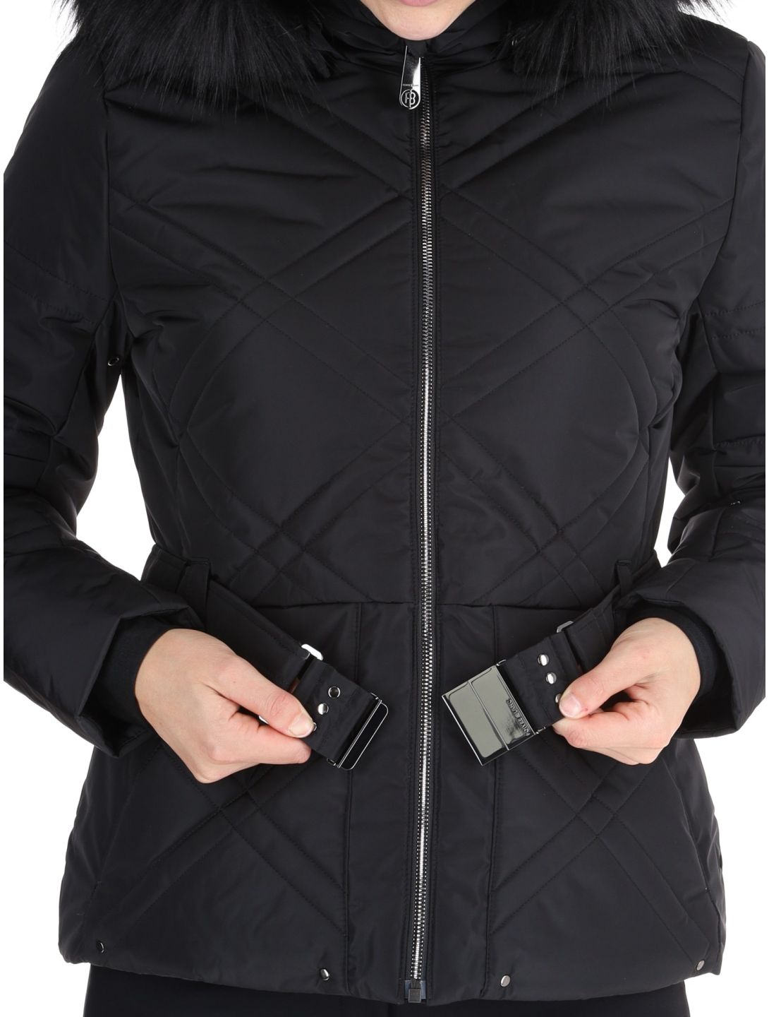 Poivre Blanc, Traditional 24PBH1003/WO/A veste de ski femmes Black noir 