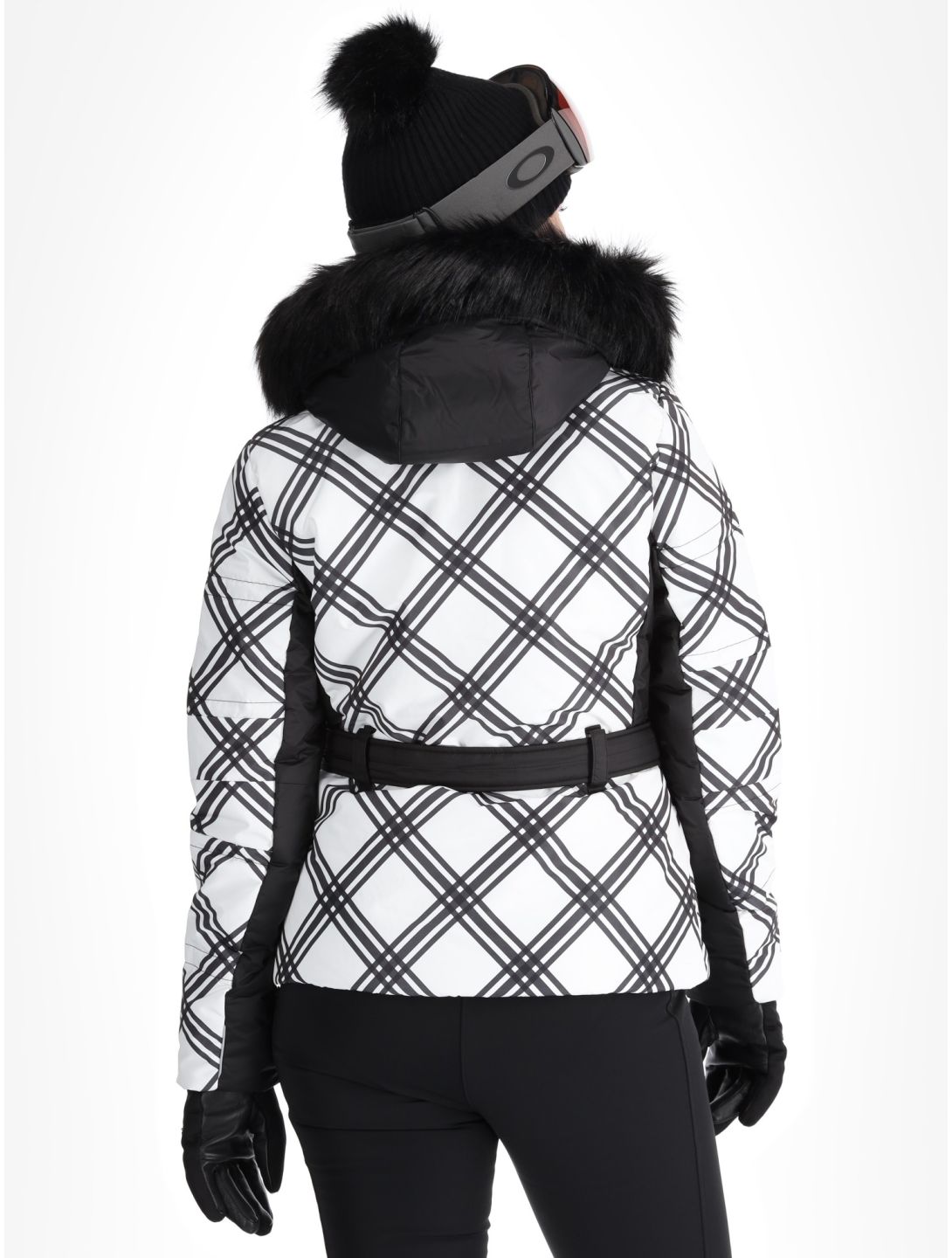 Poivre Blanc, Traditional 24PBH1003/WO/C veste de ski femmes Cross Black blanc, noir 