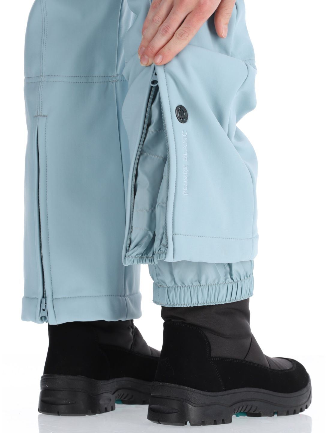 Poivre Blanc, Traditional 24PBH1120/WO/A pantalon de ski en softshell femmes Aloe Blue bleu 