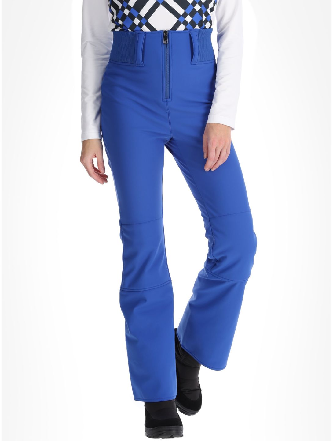 Poivre Blanc, Traditional 24PBH1121/WO/A pantalon de ski en softshell femmes Acid Blue bleu 