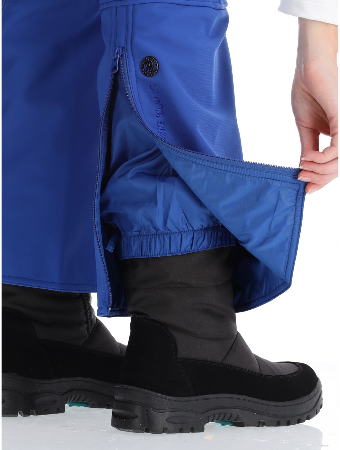 Poivre Blanc, Traditional 24PBH1121/WO/A pantalon de ski en softshell femmes Acid Blue bleu 