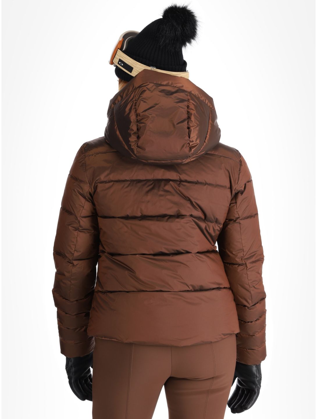 Poivre Blanc, Traditional 24PBH1201/WO veste de ski femmes Choco Brown brun 