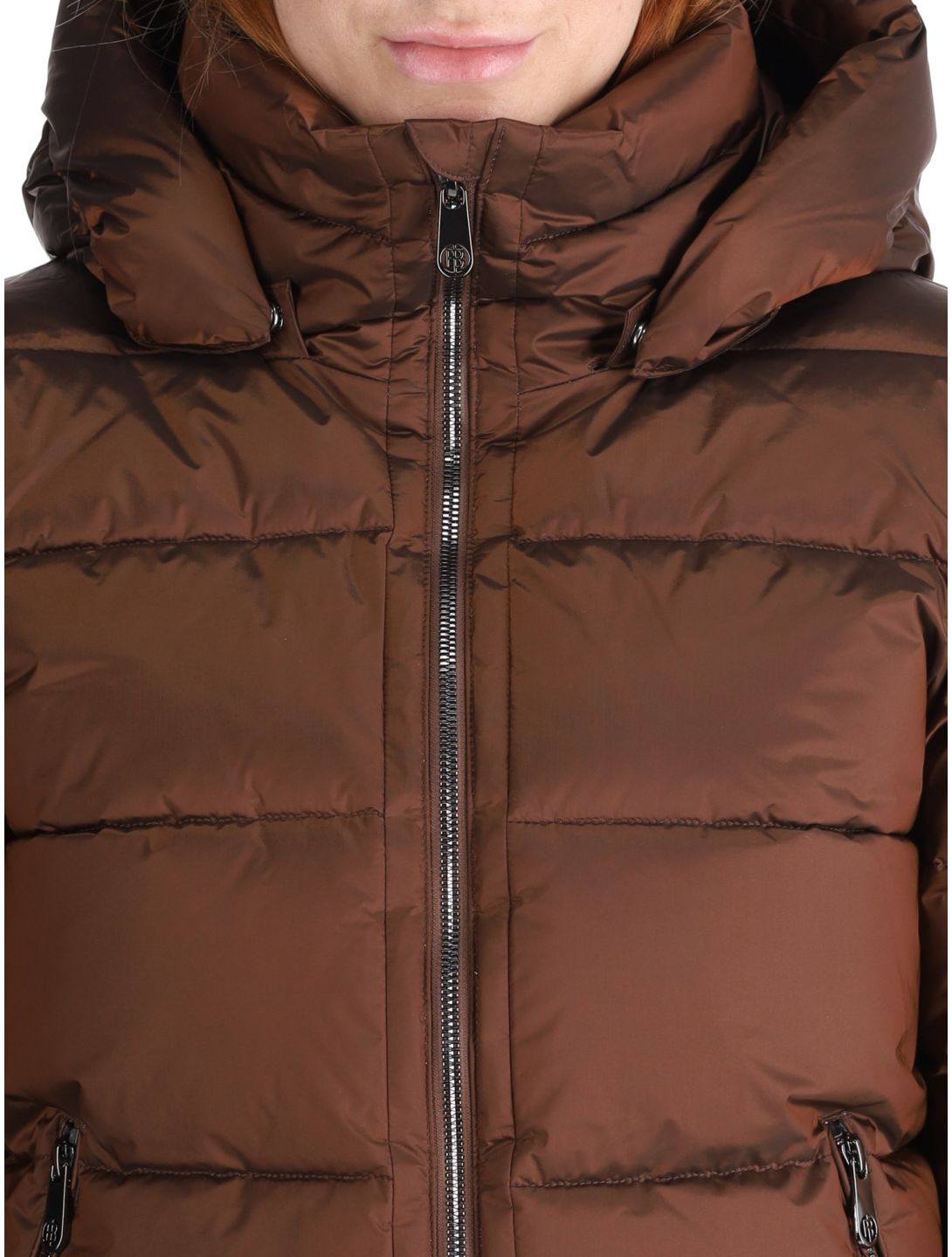 Poivre Blanc, Traditional 24PBH1201/WO veste de ski femmes Choco Brown brun 