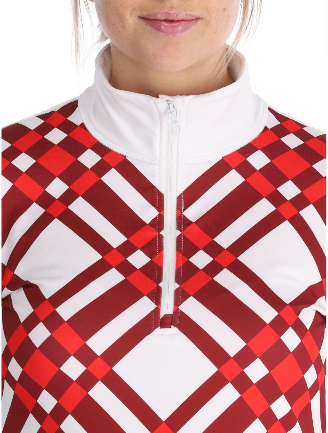 Poivre Blanc, Traditional 24PBH1940/WO/C pull de ski femmes Cross Scarlet Red rouge 