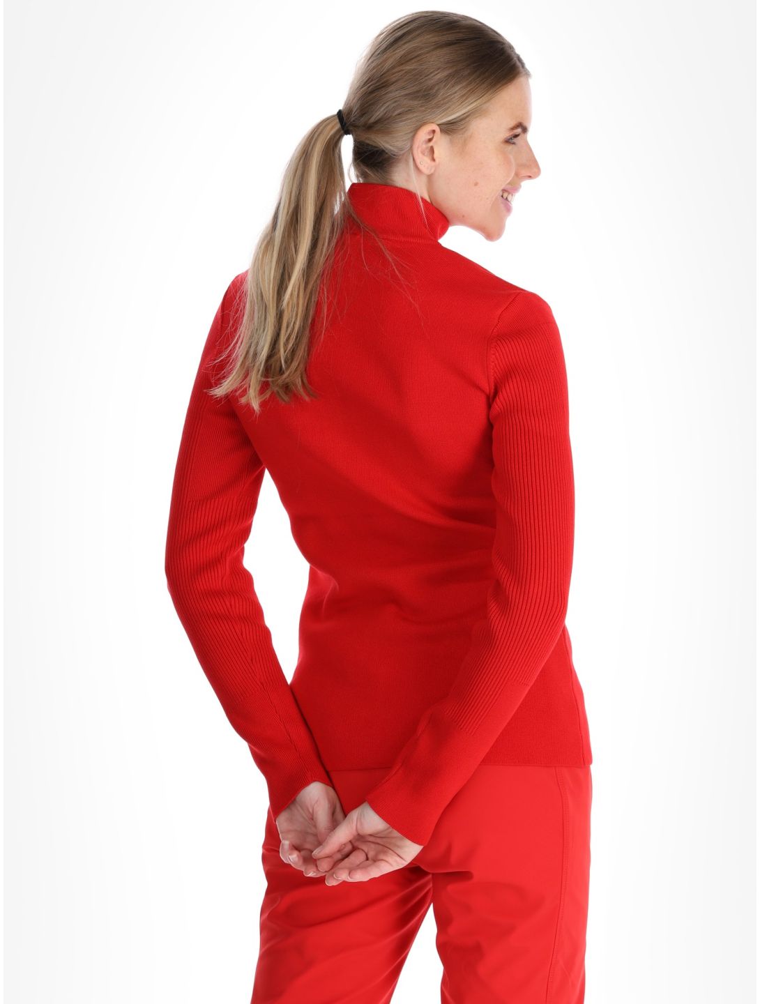 Poivre Blanc, Traditional 24PBH3540/WO pull de ski femmes Scarlet Red rouge 