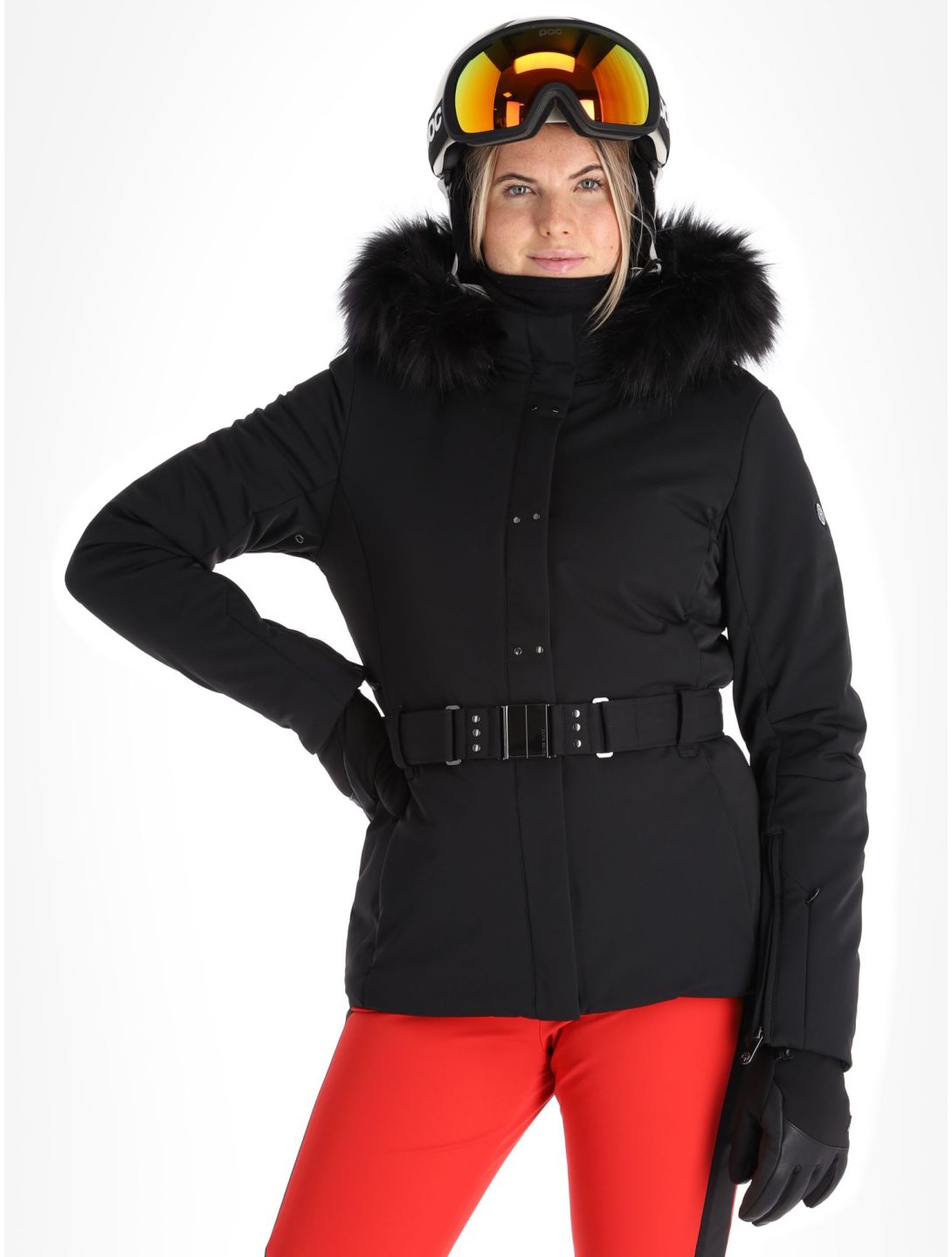 Poivre Blanc, Traditional Line W23-0801-WO veste de ski femmes Black noir 