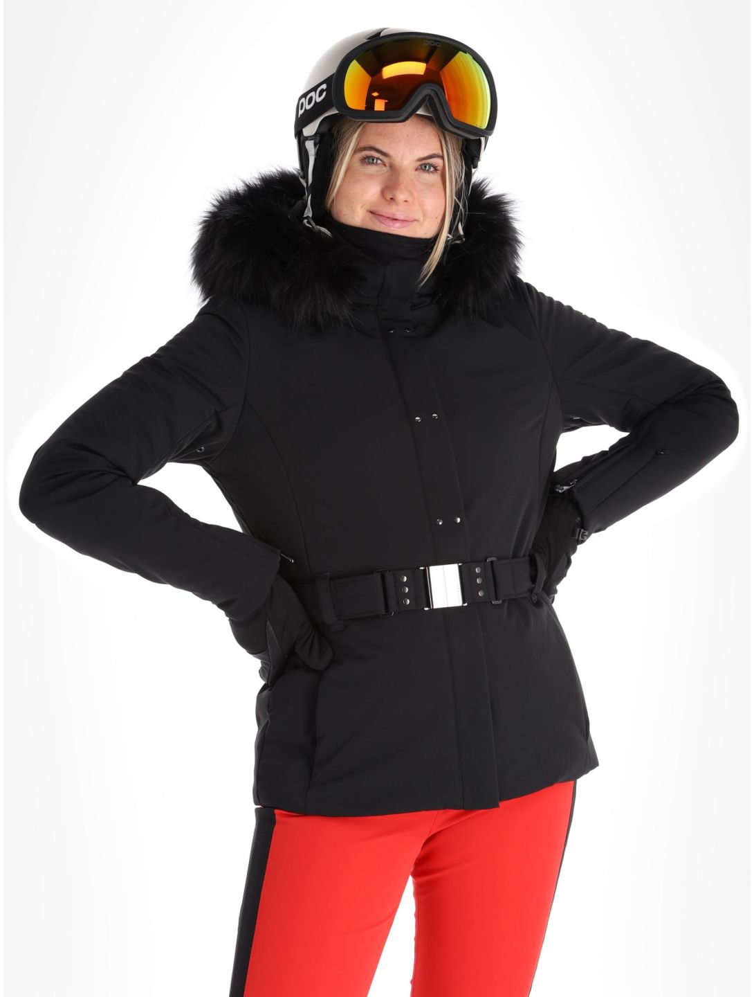 Poivre Blanc, Traditional Line W23-0801-WO veste de ski femmes Black noir 