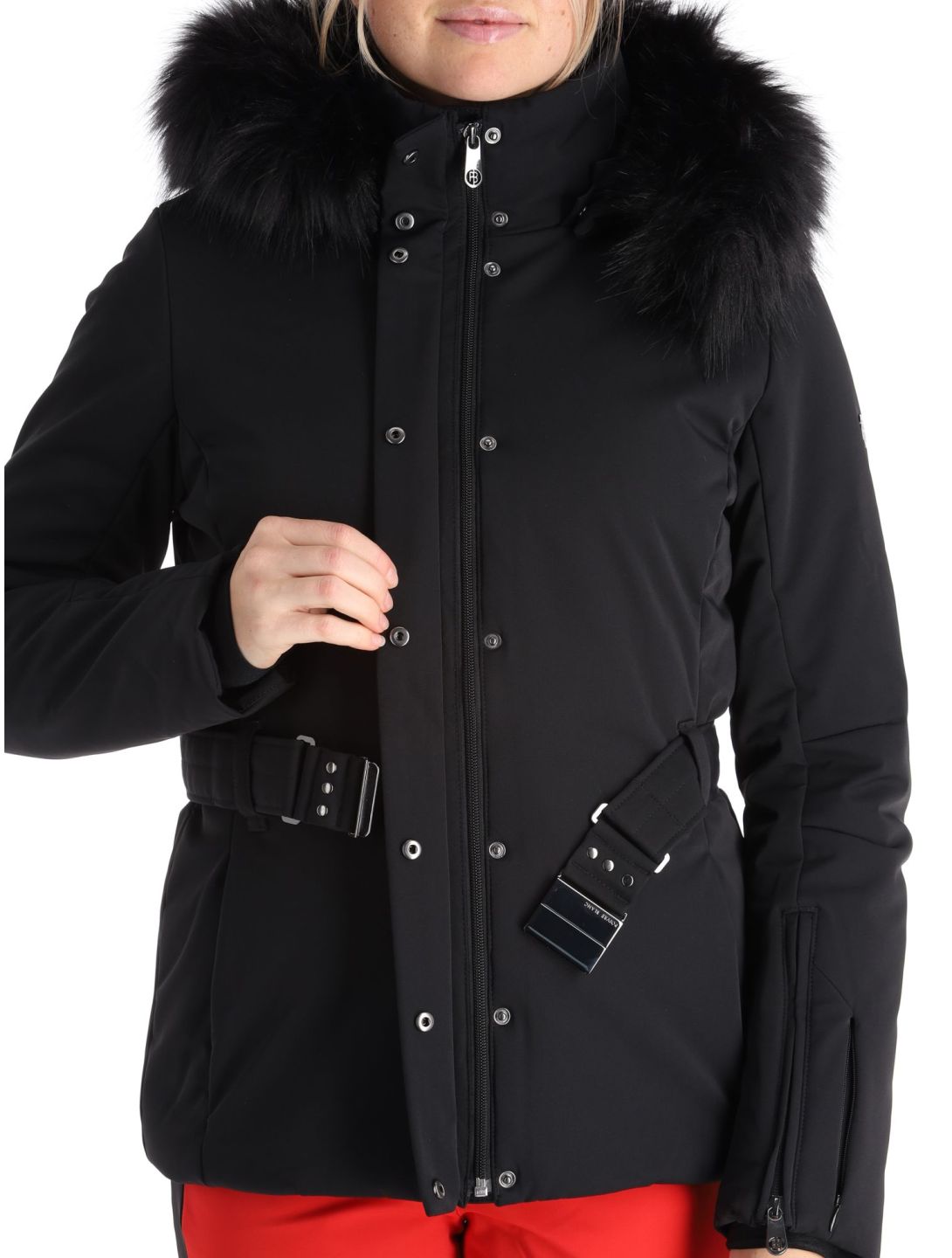 Poivre Blanc, Traditional Line W23-0801-WO veste de ski femmes Black noir 