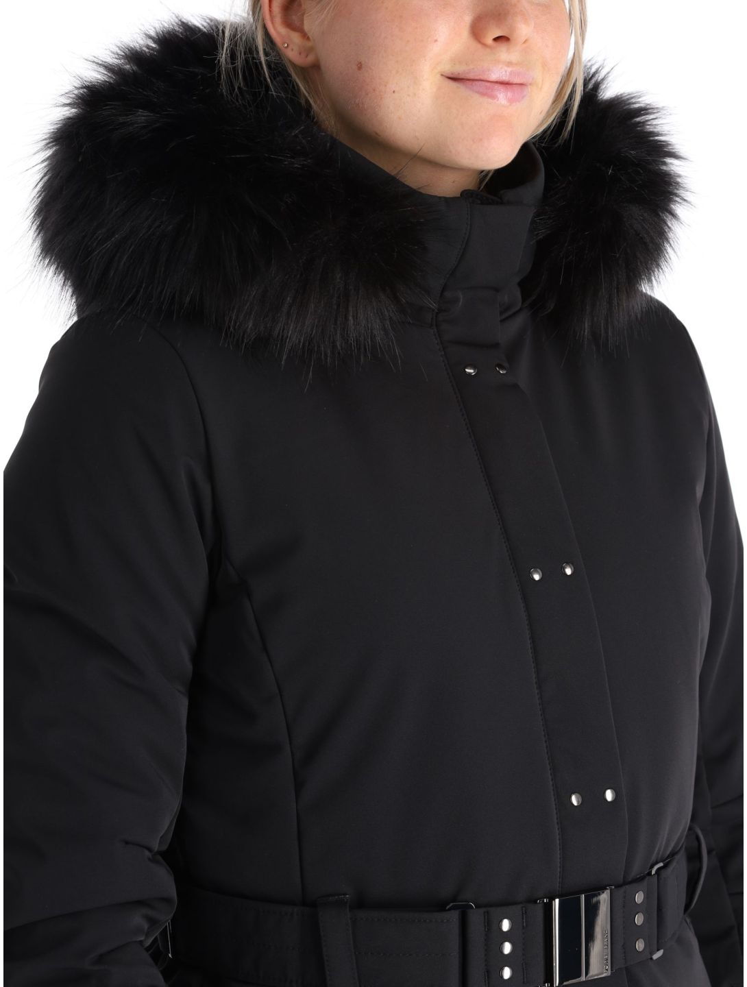 Poivre Blanc, Traditional Line W23-0801-WO veste de ski femmes Black noir 