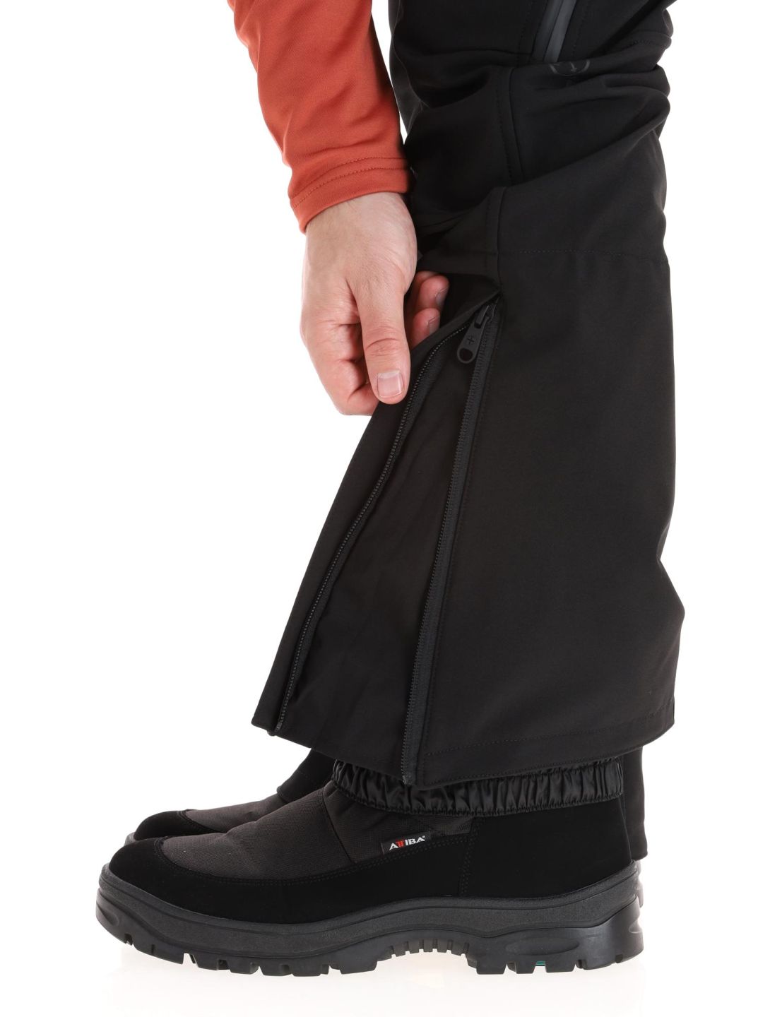 Protest, Hollow pantalon de ski en softshell hommes True Black noir 