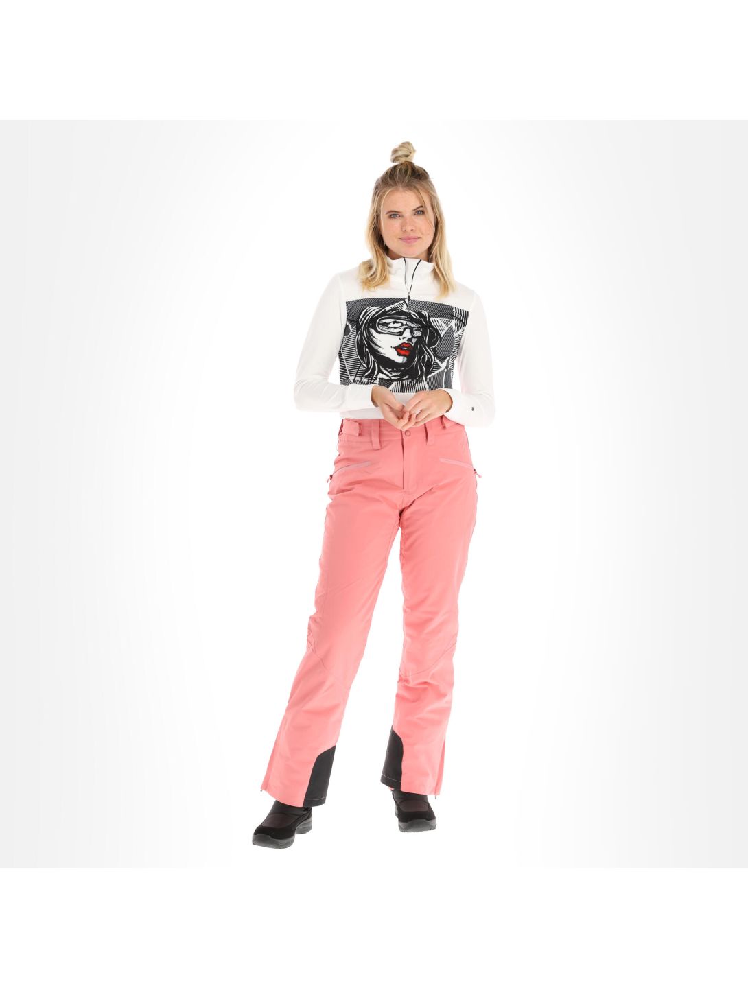 Protest, Kensington pantalon de ski femmes think rose 