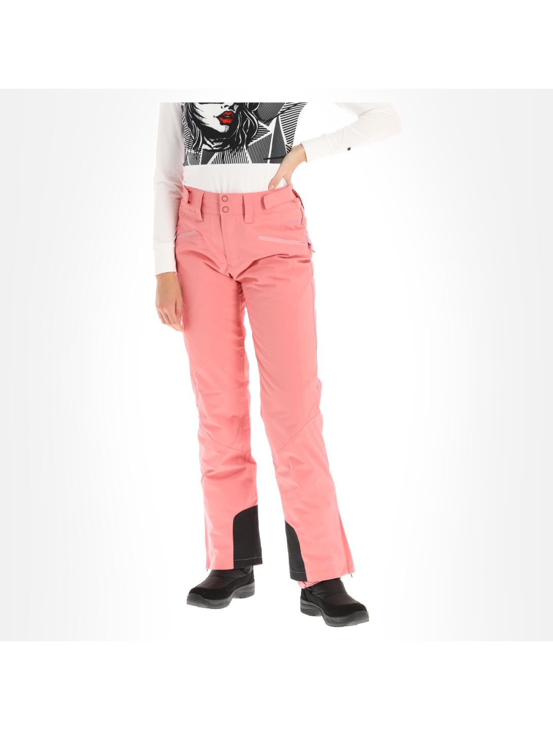 Protest, Kensington pantalon de ski femmes think rose 