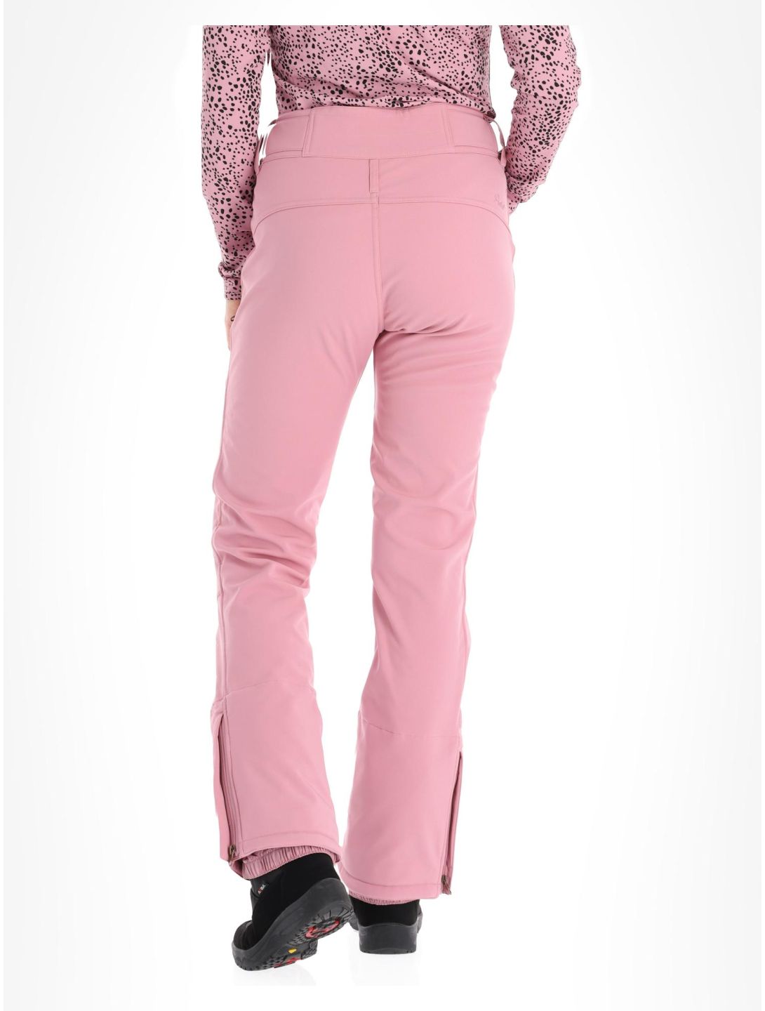 Protest, Lole pantalon de ski en softshell femmes Cameo Pink rose 