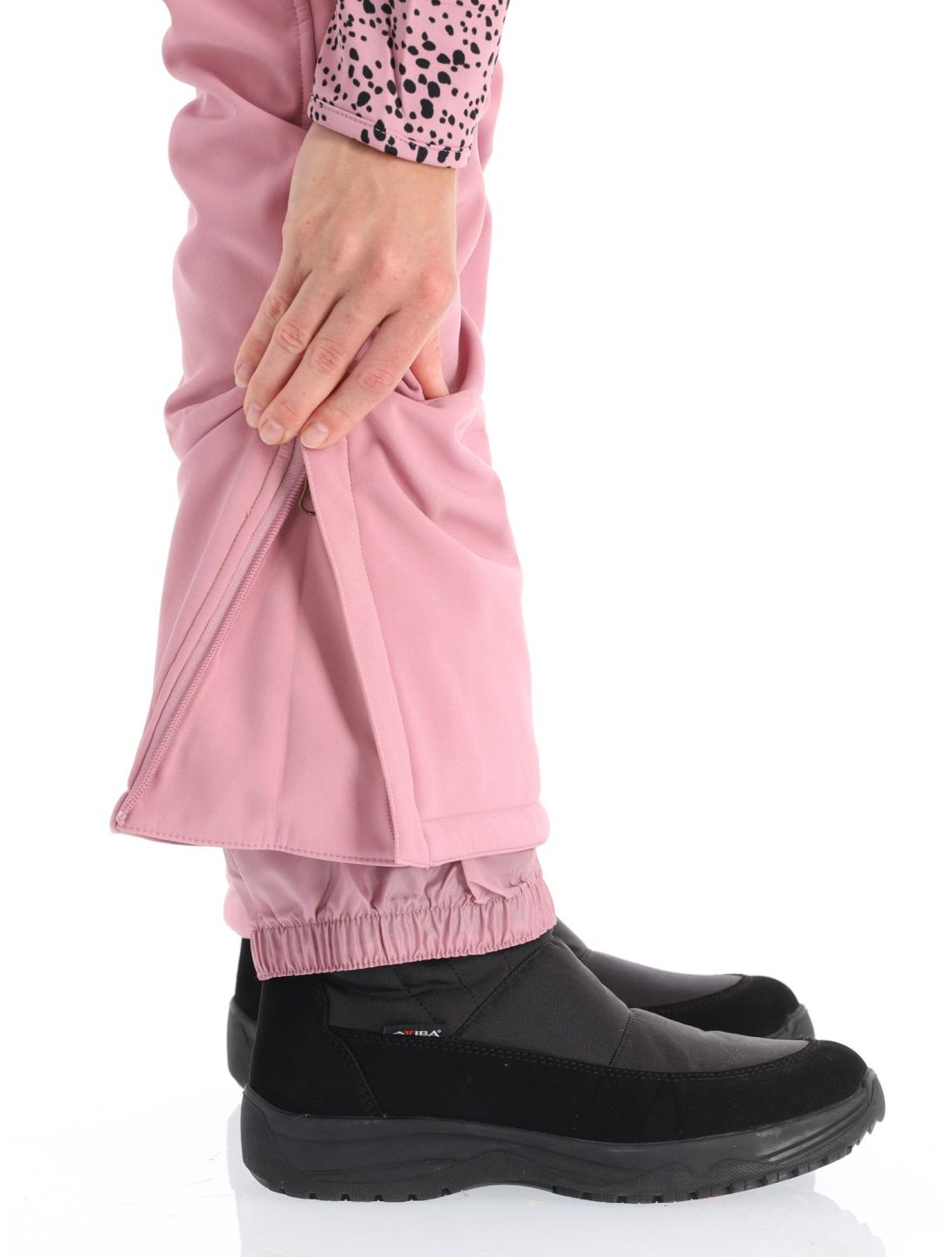 Protest, Lole pantalon de ski en softshell femmes Cameo Pink rose 