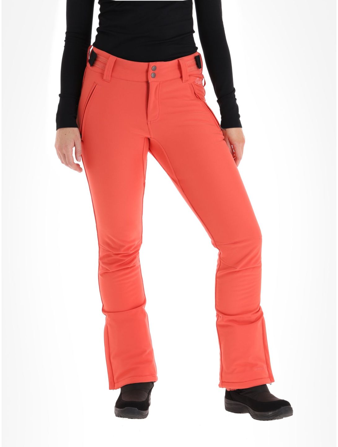 Protest, Lole pantalon de ski en softshell femmes Tosca Red rouge 