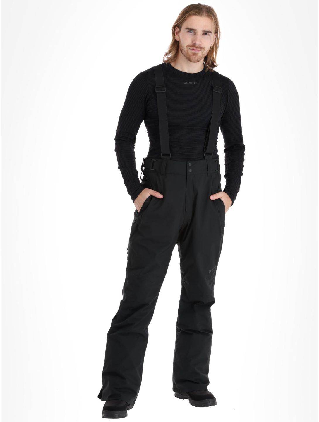 Protest, Miikka pantalon de ski hommes True Black noir 