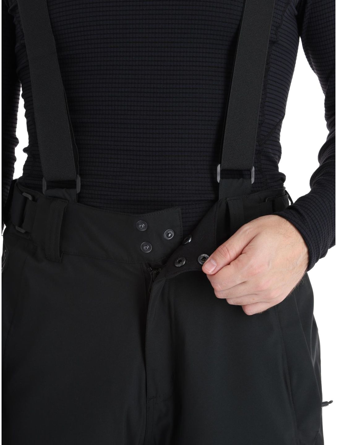 Protest, Miikka pantalon de ski hommes True Black noir 