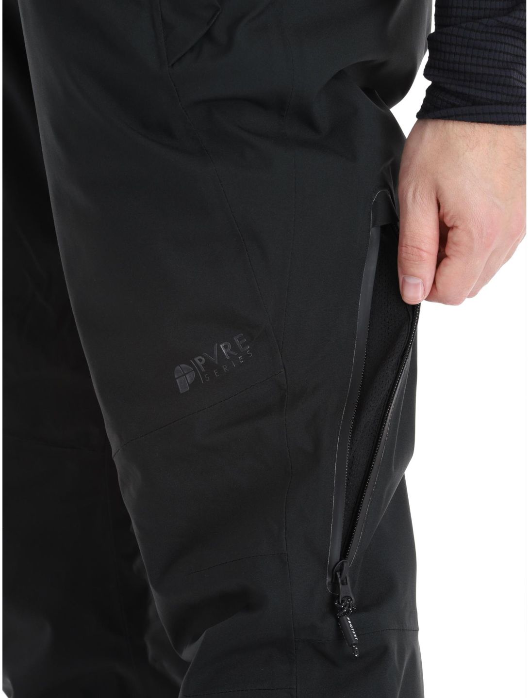 Protest, Miikka pantalon de ski hommes True Black noir 