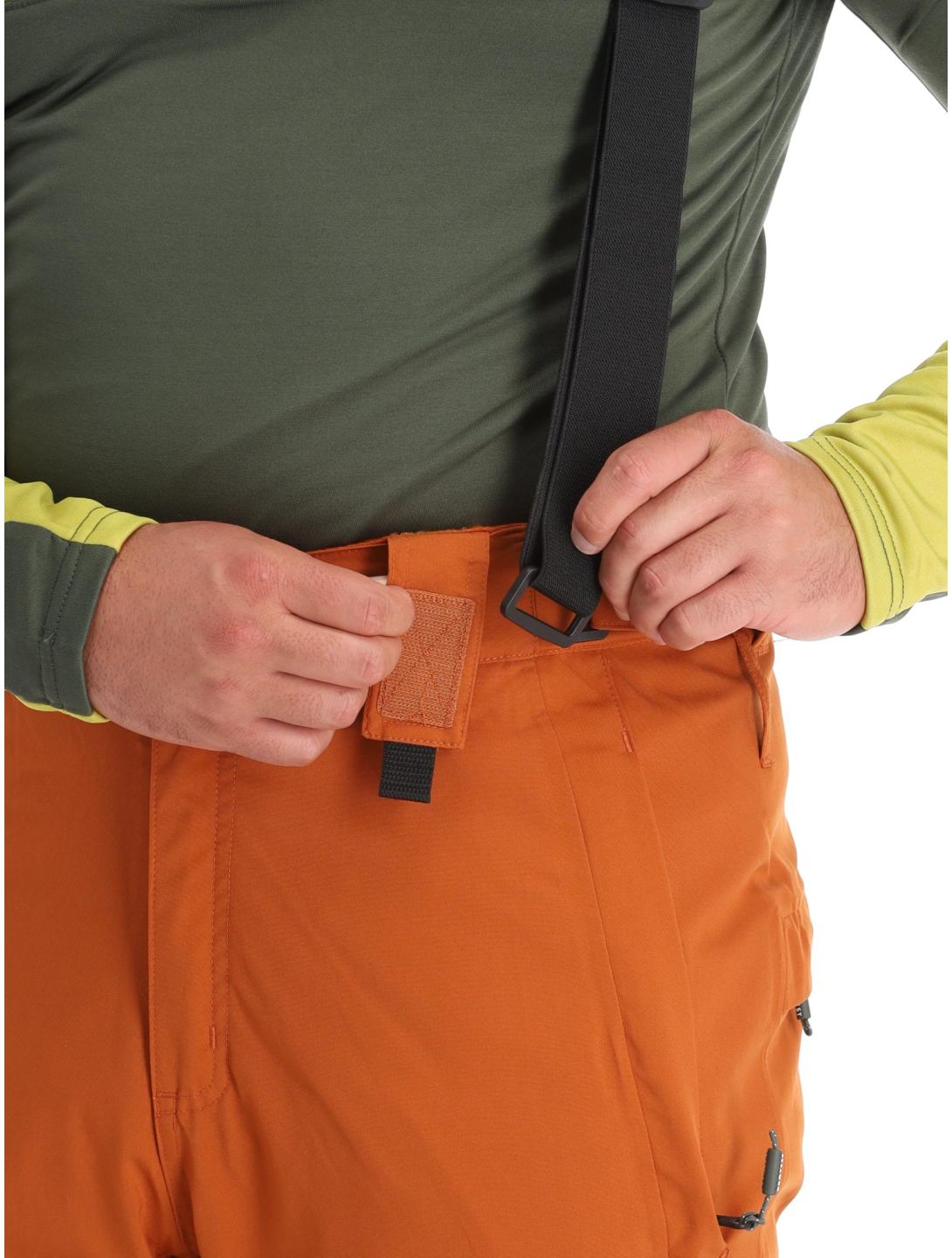 Protest, Miikka pantalon de ski hommes Umber Orange orange 