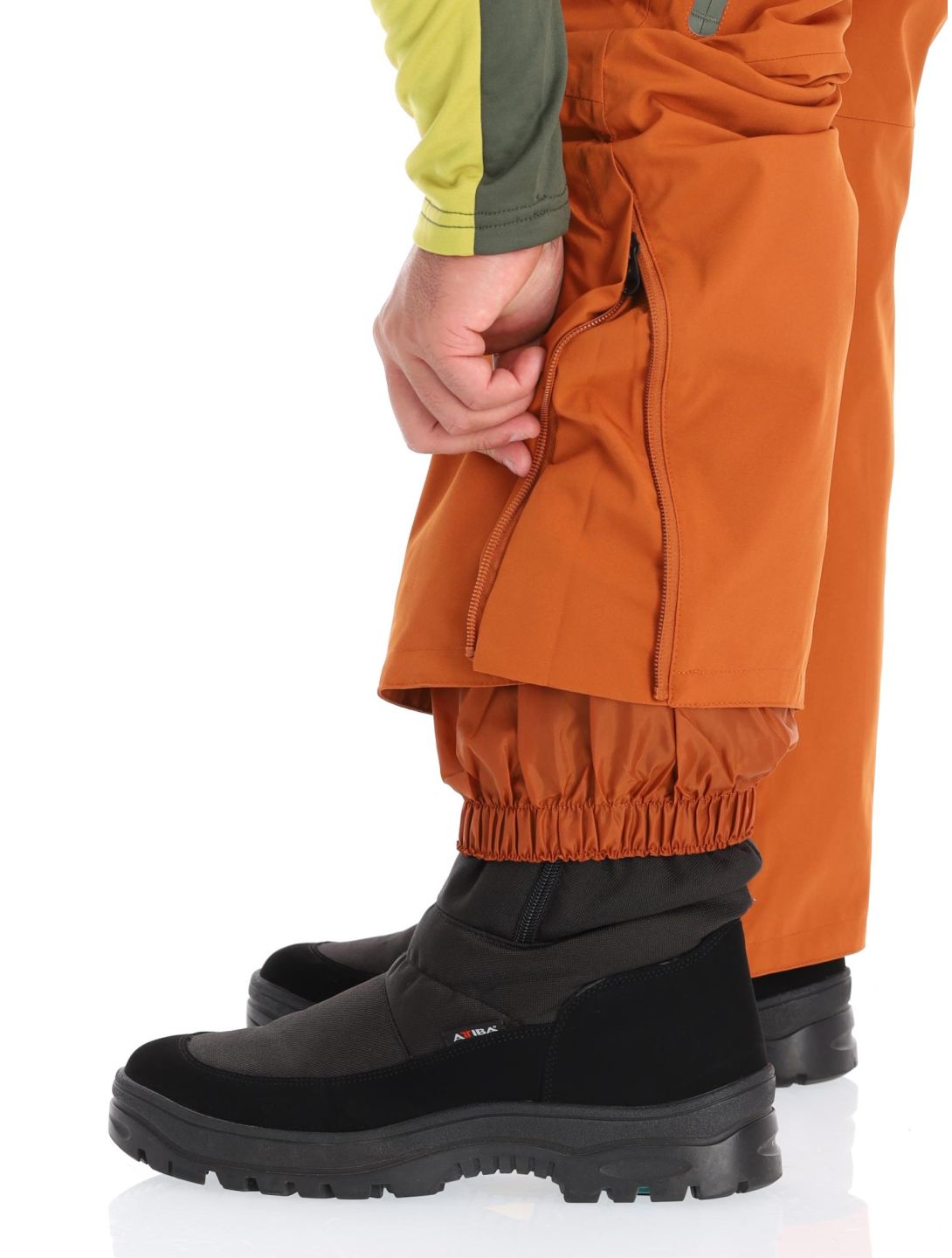 Protest, Miikka pantalon de ski hommes Umber Orange orange 