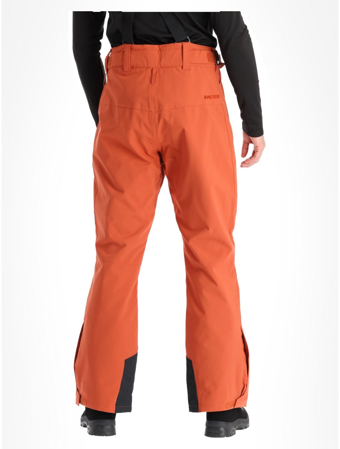 Protest, Owens pantalon de ski hommes Brick Orange orange 