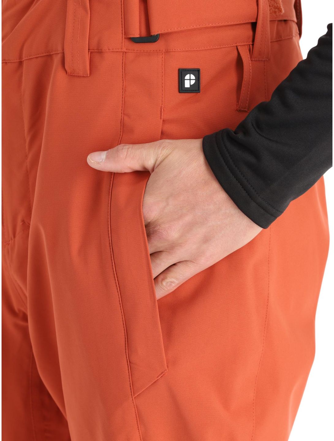 Protest, Owens pantalon de ski hommes Brick Orange orange 