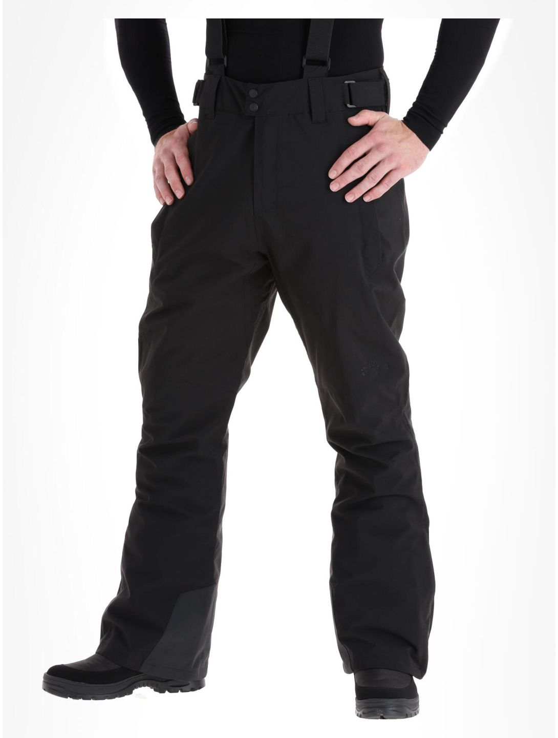 Protest, Owens pantalon de ski hommes True Black noir 