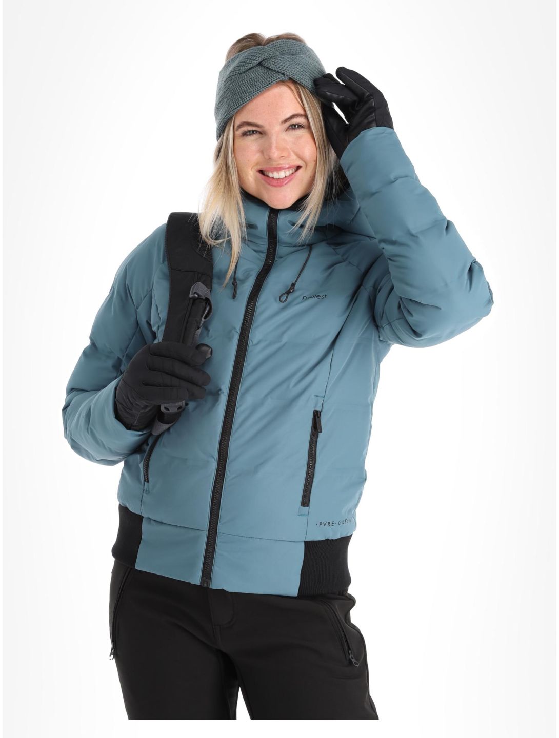 Protest, Prtalyssumi veste de ski femmes Jewel Blue bleu 