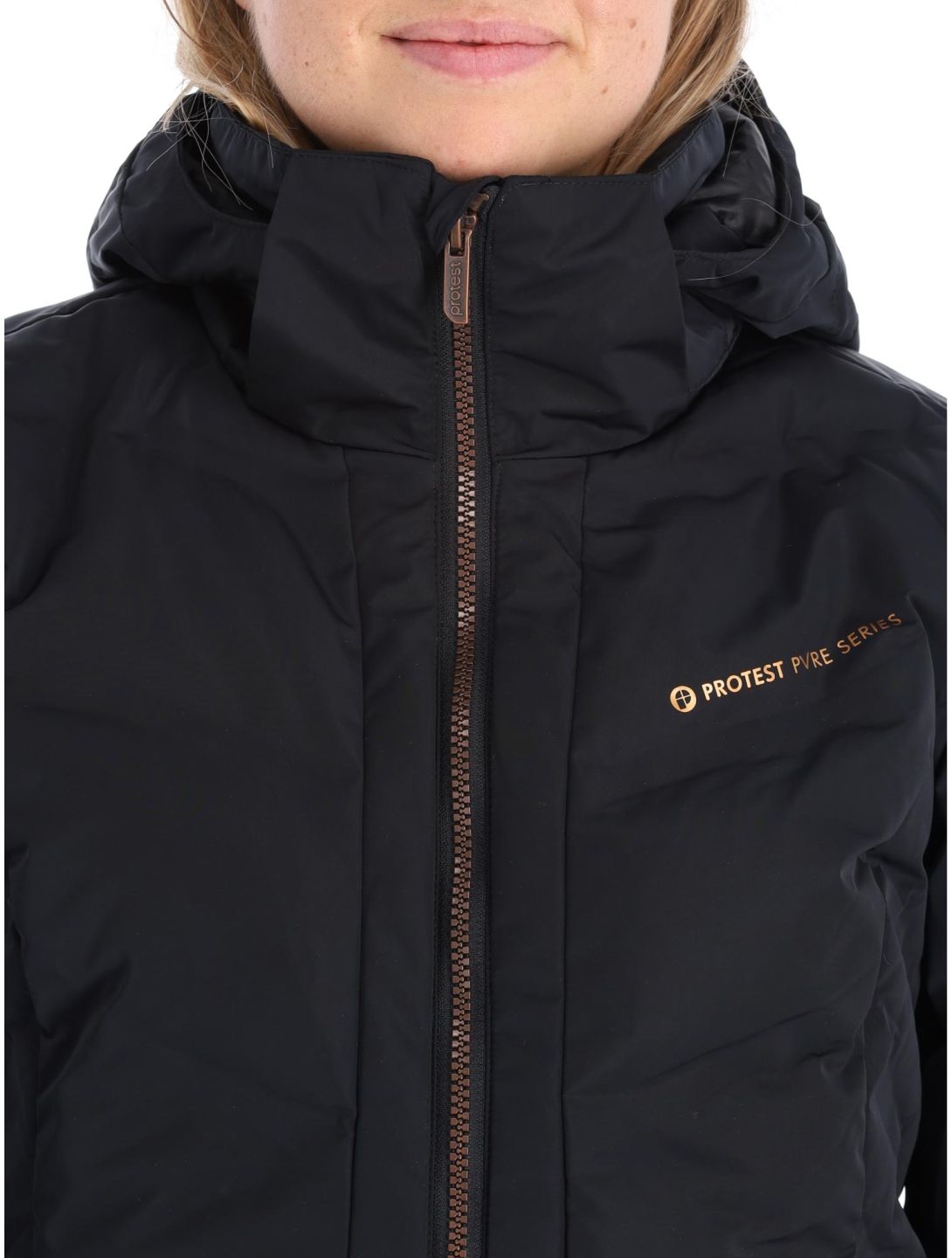 Protest, Prtartssu veste de ski femmes True Black noir 