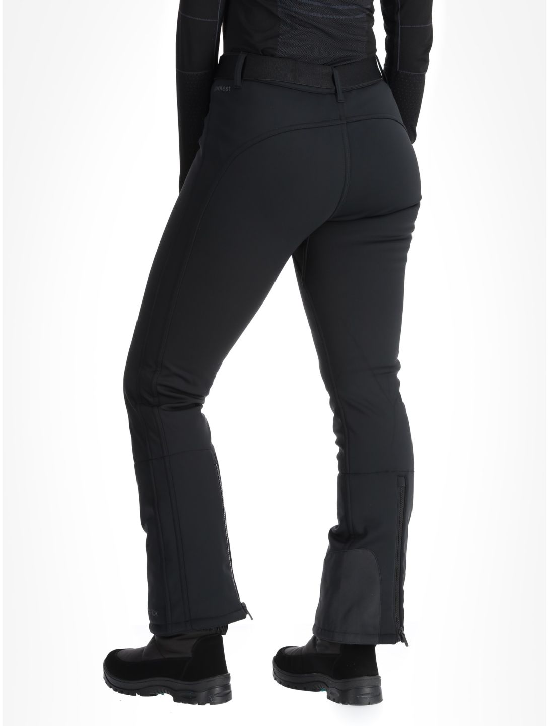 Protest, PRTBABOU pantalon de ski femmes True Black noir 