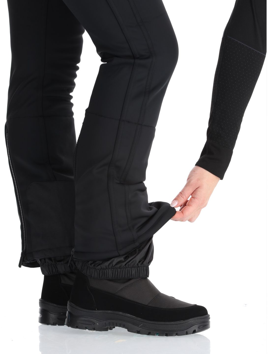 Protest, PRTBABOU pantalon de ski femmes True Black noir 