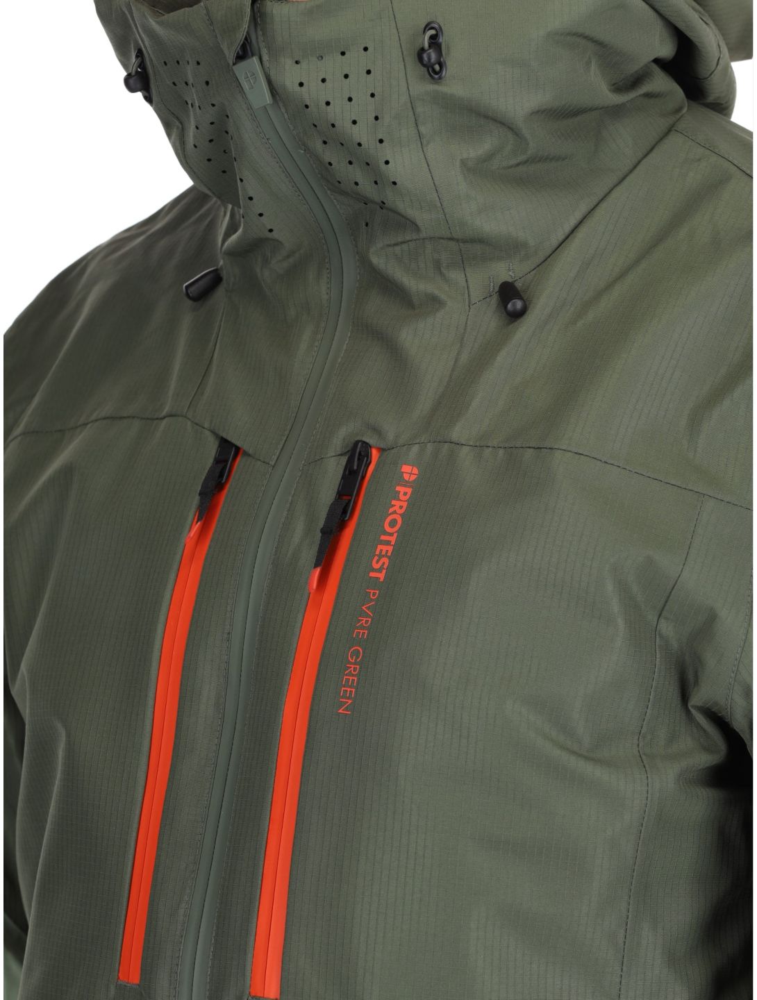 Protest, PRTBAKIE veste de ski hommes Thyme vert 