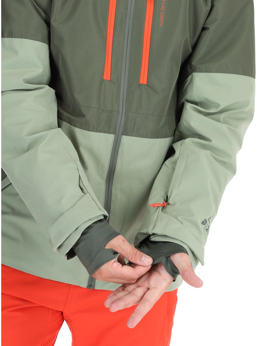 Protest, PRTBAKIE veste de ski hommes Thyme vert 