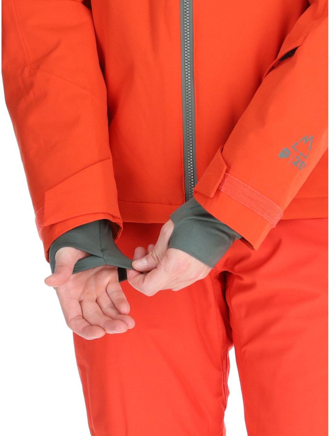 Protest, PRTBARRIC veste de ski hommes Burnt Oran orange 