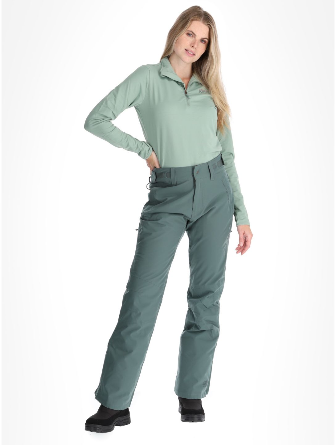 Protest, PRTCARMACKOS pantalon de ski femmes Evergreen vert 