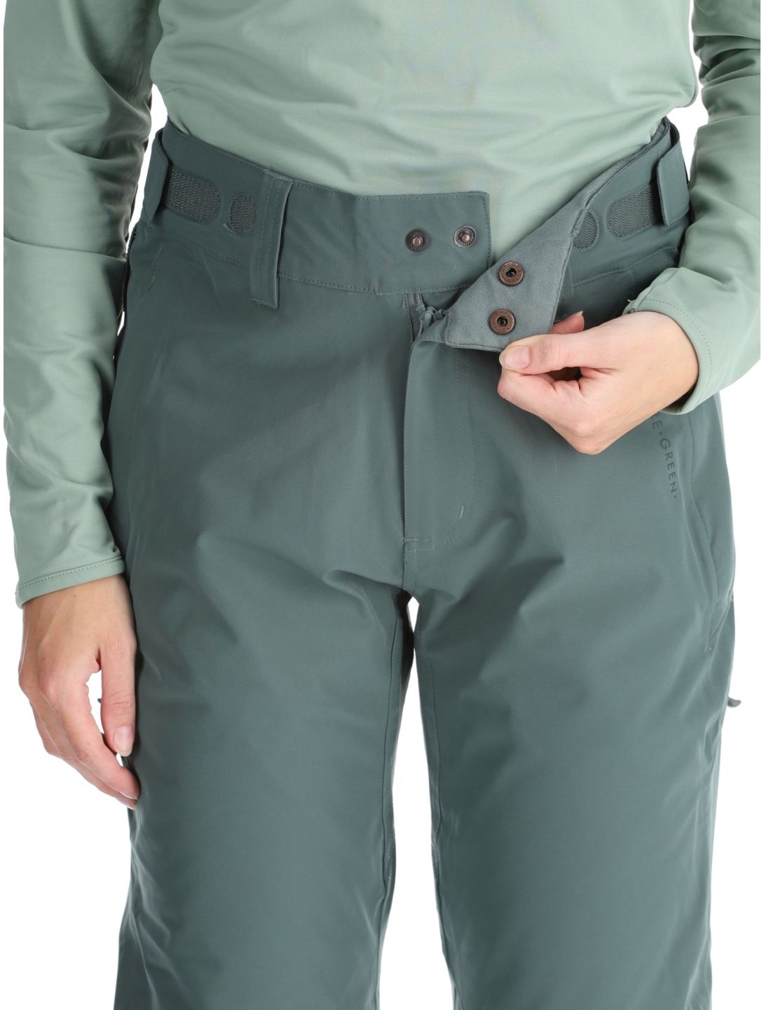 Protest, PRTCARMACKOS pantalon de ski femmes Evergreen vert 