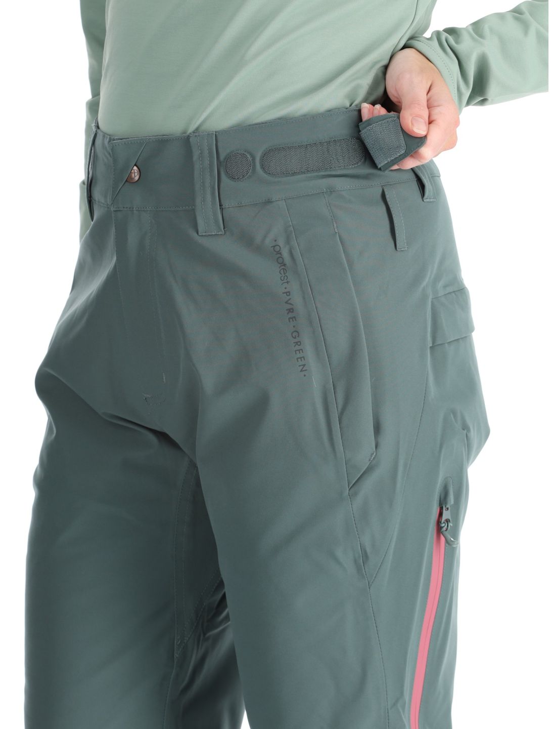 Protest, PRTCARMACKOS pantalon de ski femmes Evergreen vert 