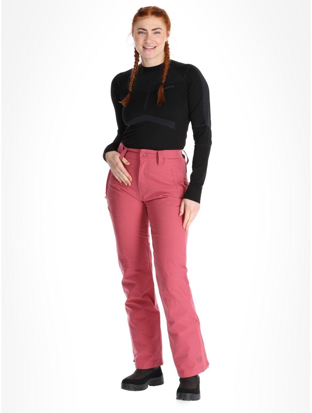 Protest, PRTCARMACKOS pantalon de ski femmes Rose Dust rose 