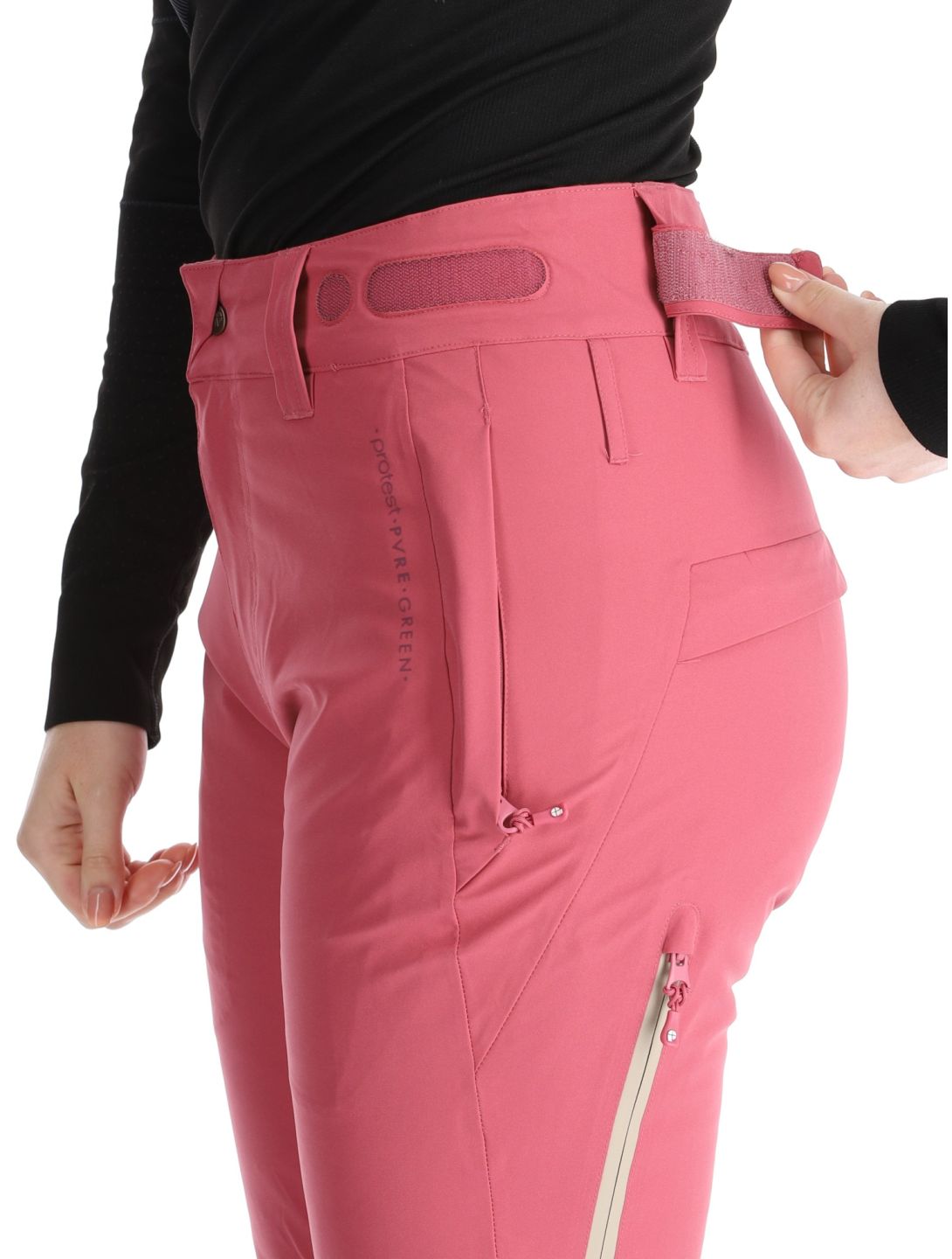 Protest, PRTCARMACKOS pantalon de ski femmes Rose Dust rose 