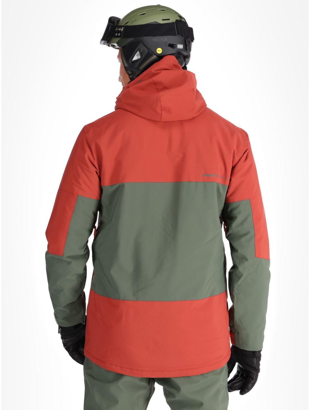 Protest, PRTDAZZLE veste de ski hommes Barn Red rouge, vert 